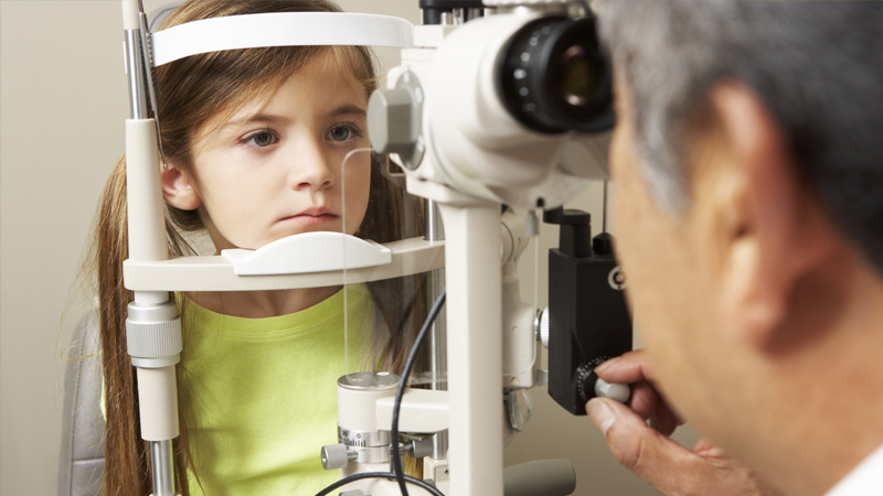 Children's eye test