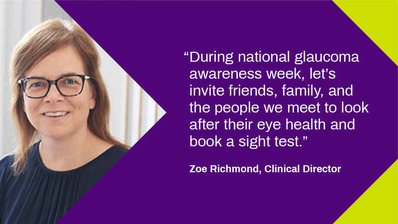 Zoe Richmond Glaucoma quote